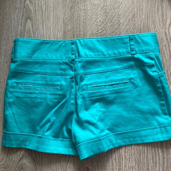 Turquoise Summer Shorts - Picture 3 of 4